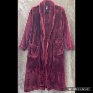 Burgundy Robe.